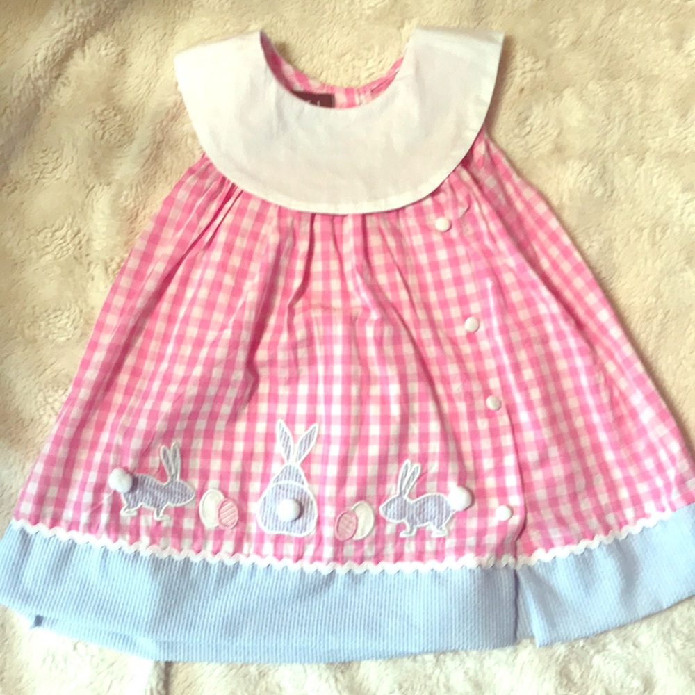 Lil Cactus Easter Dress 6-12 month NWOT